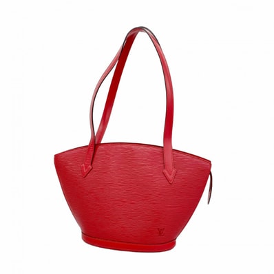 【6da0305】ルイヴィトン ショルダーバッグ エピ サンジャックポワニエロング M52337 カスティリアンレッド【中古】レディース