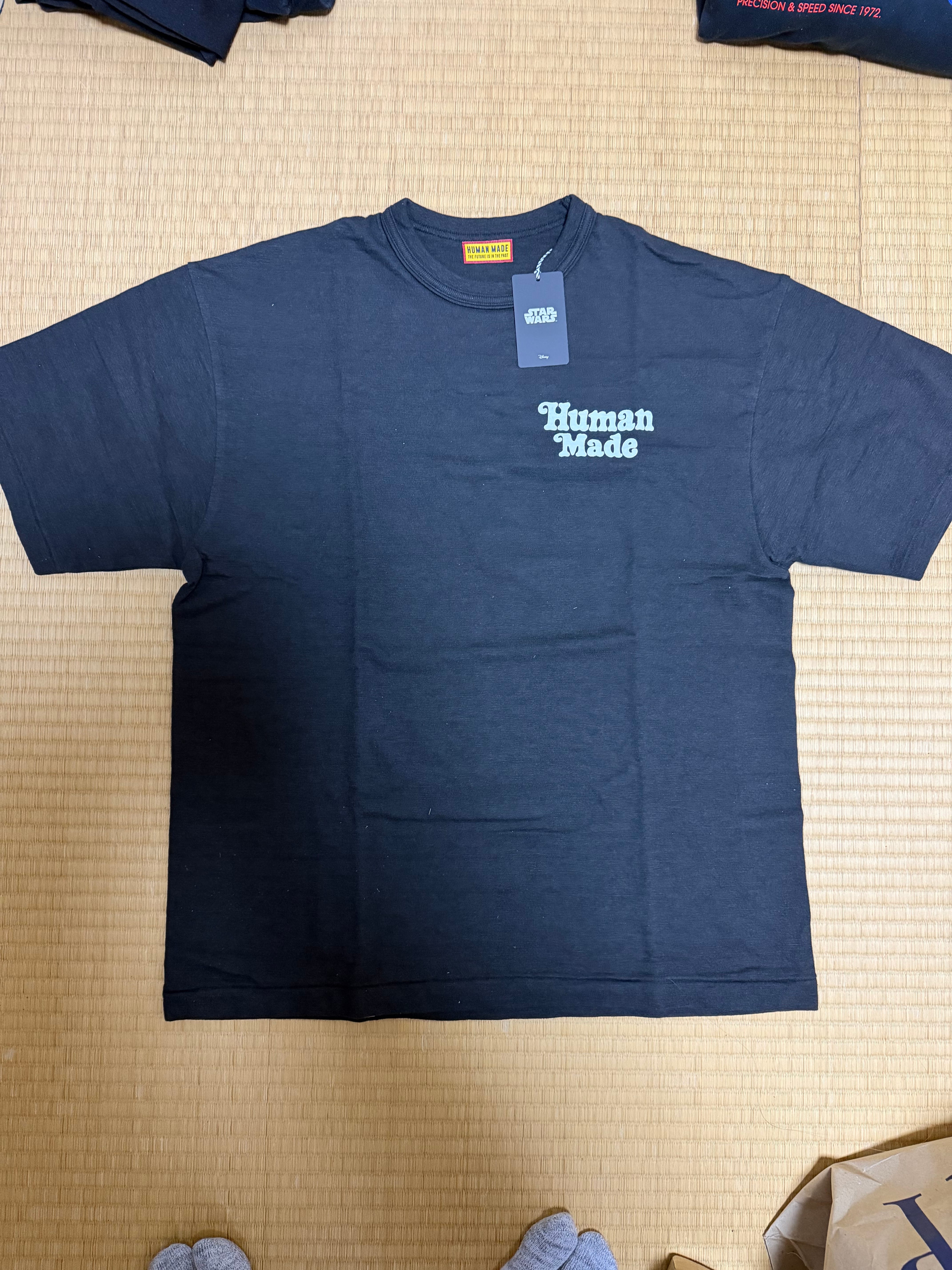 HUMAN MADE x STAR WARS Graphic T-shirt #2 by VERDY "Black"