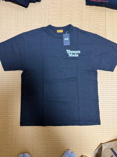 HUMAN MADE x STAR WARS Graphic T-shirt #2 by VERDY "Black"