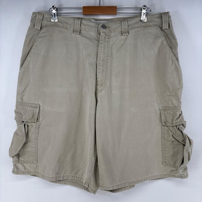 古着 90's/90年代 リーバイス Levi's ショートパンツ チノパン カーゴ シルバータブ ハーフパンツ w40 ベージュ系 メンズ