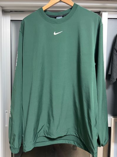 Nike NOCTA LONG SLEEVE WOVEN CREW "Pro Green"