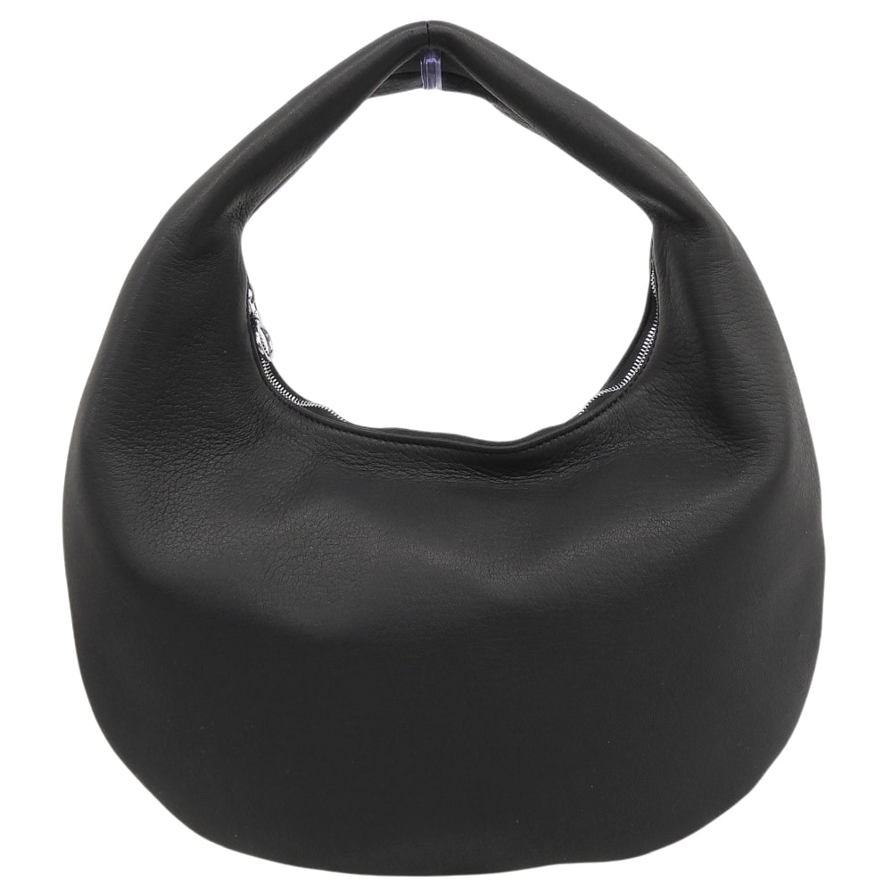 アエタ 新品同様 ラウンド ワンショルダーバッグ M レディース ブラック