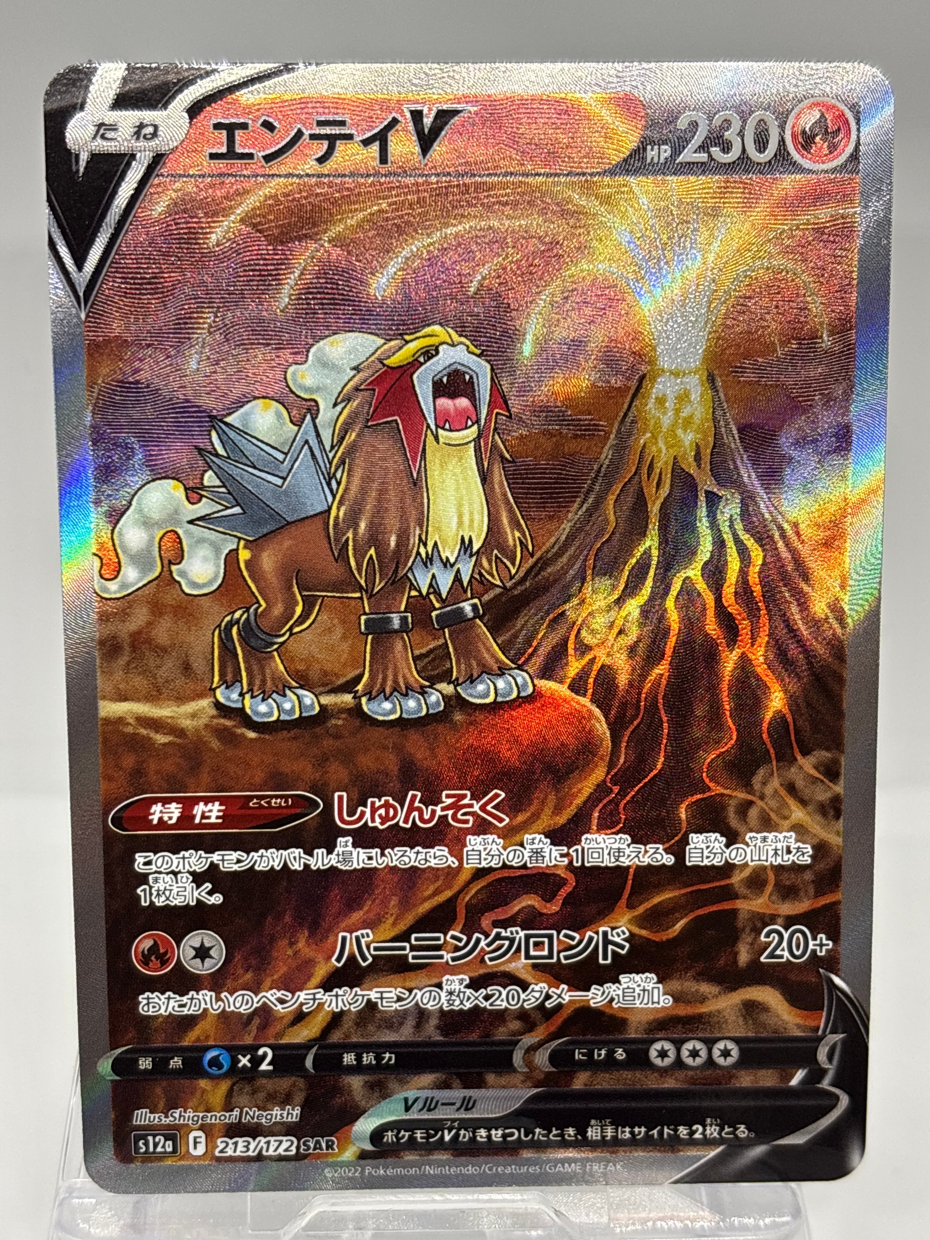 エンテイV SAR[s12a 213/172](ハイクラスパック「VSTARユニバース」)