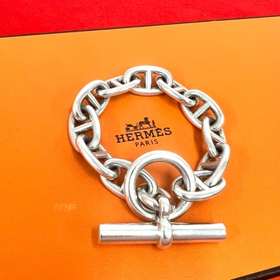 HERMES エルメス シェーヌダンクル TGM マルジェラ期 ブレスレット シルバー925 ブレスレット シルバー
33041