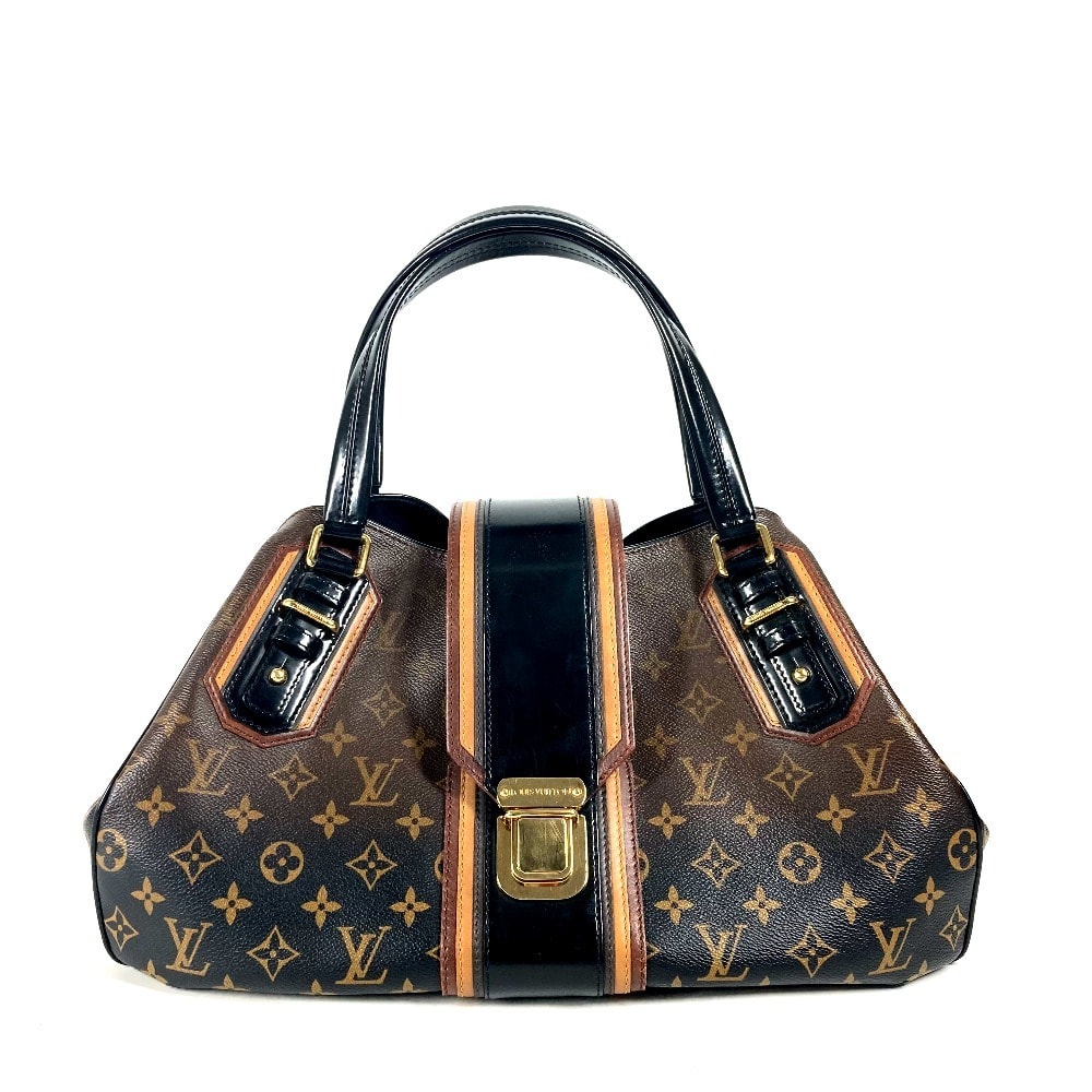 ルイヴィトン LOUIS VUITTON グリート がま口 M95579 モノグラム ミラージュ カバン ボストンバッグ 肩掛け ショルダーバッグ モノグラムキャンバス ブラウン