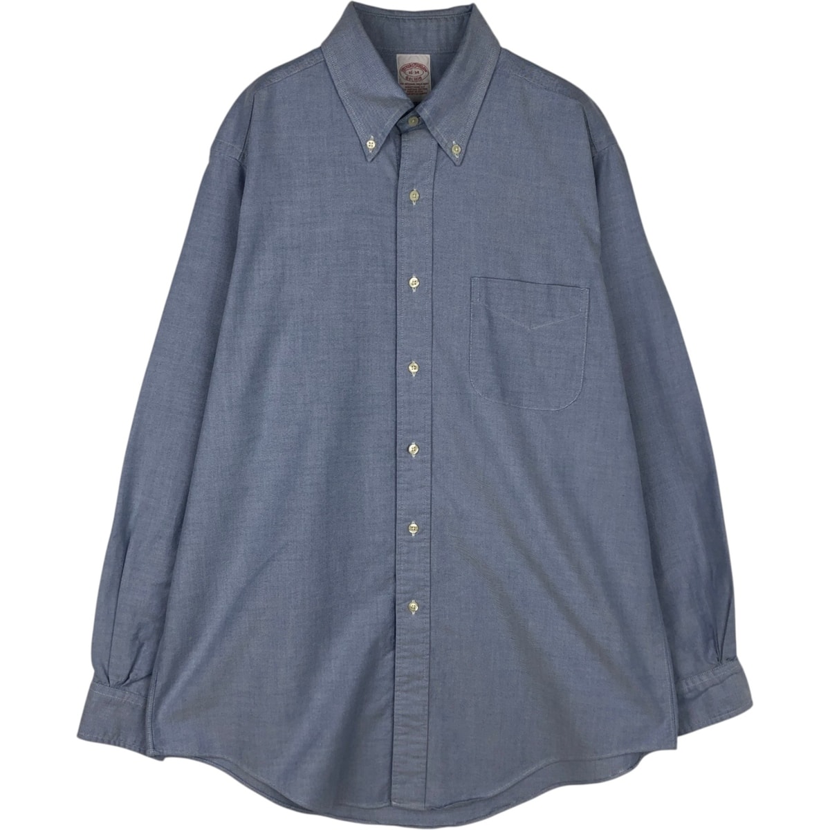 古着 ブルックスブラザーズ Brooks Brothers Est.1818 長袖 ボタンダウンシャツ USA製 メンズL相当/eaa628797