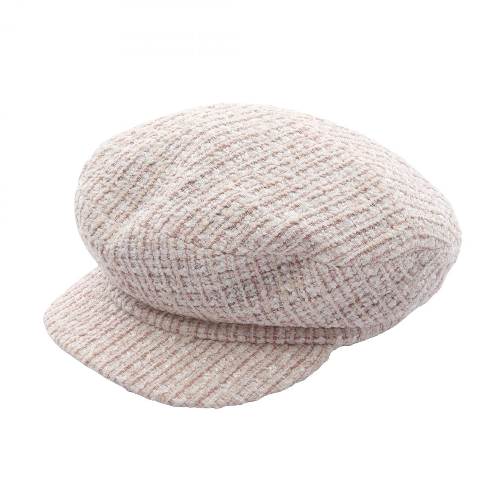 シャネル CHANEL ココマーク 帽子 コットン レディース ピンク系 【中古】