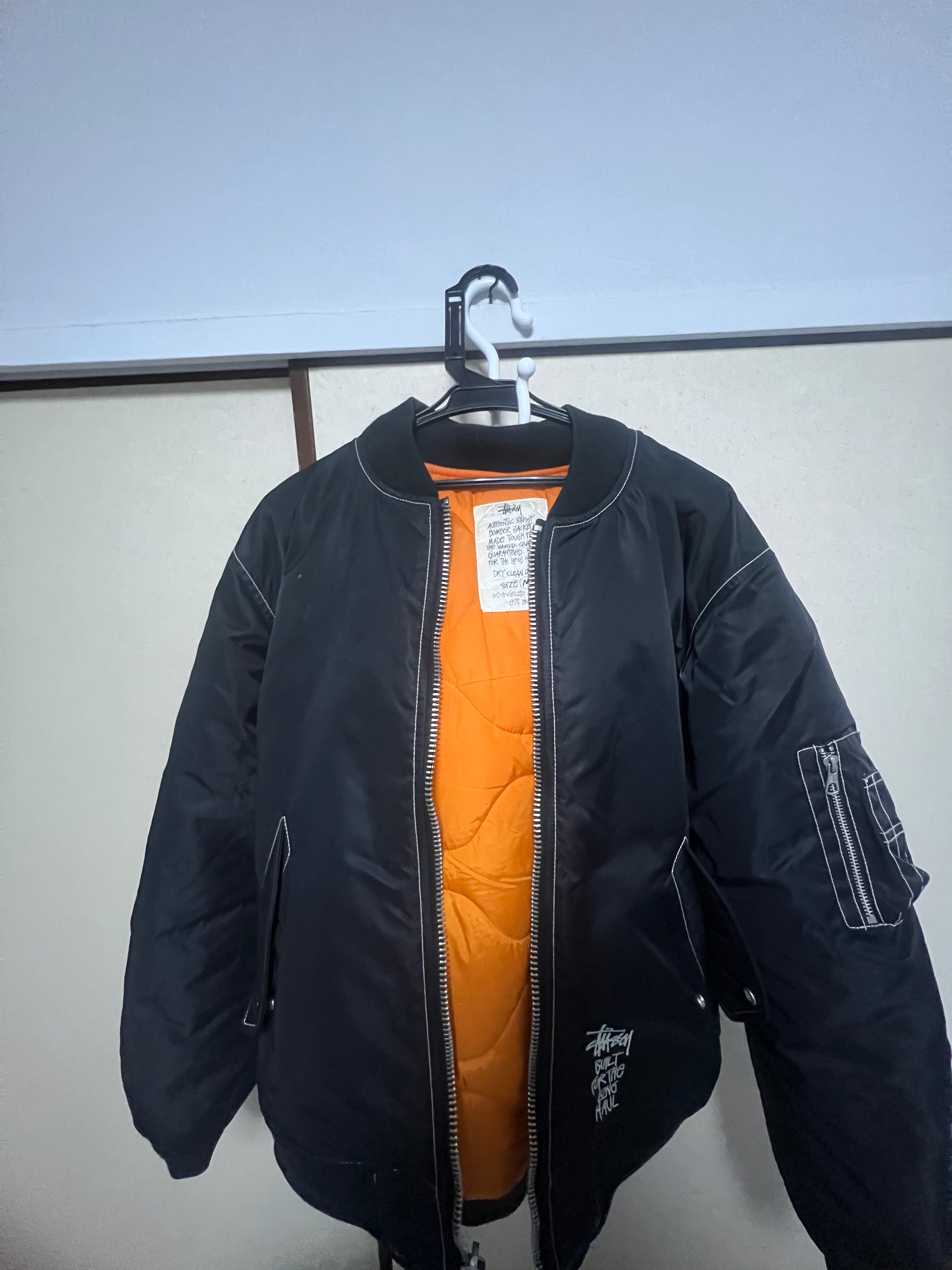 Stussy Built Bomber Jacket "Black"