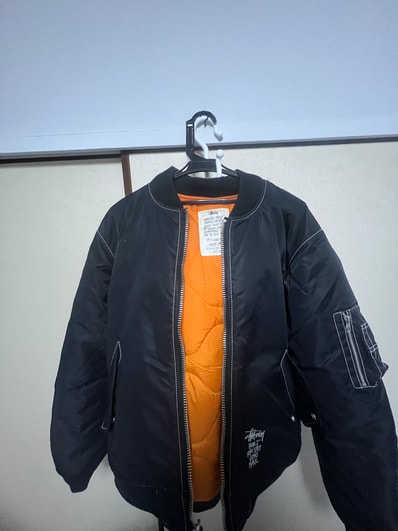 Stussy Built Bomber Jacket "Black"