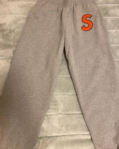 Supreme S Logo Sweatpant "Heather Grey"