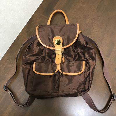 MCM バッグ ナイロン リュックサック バックパック
