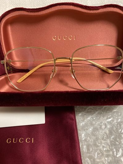 GUCCI クリアサングラス