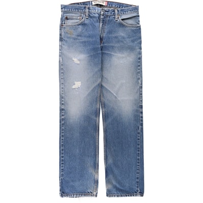 古着 リーバイス Levi's 505 STRAIGHT FIT テーパードデニムパンツ メンズw36相当/eaa666025