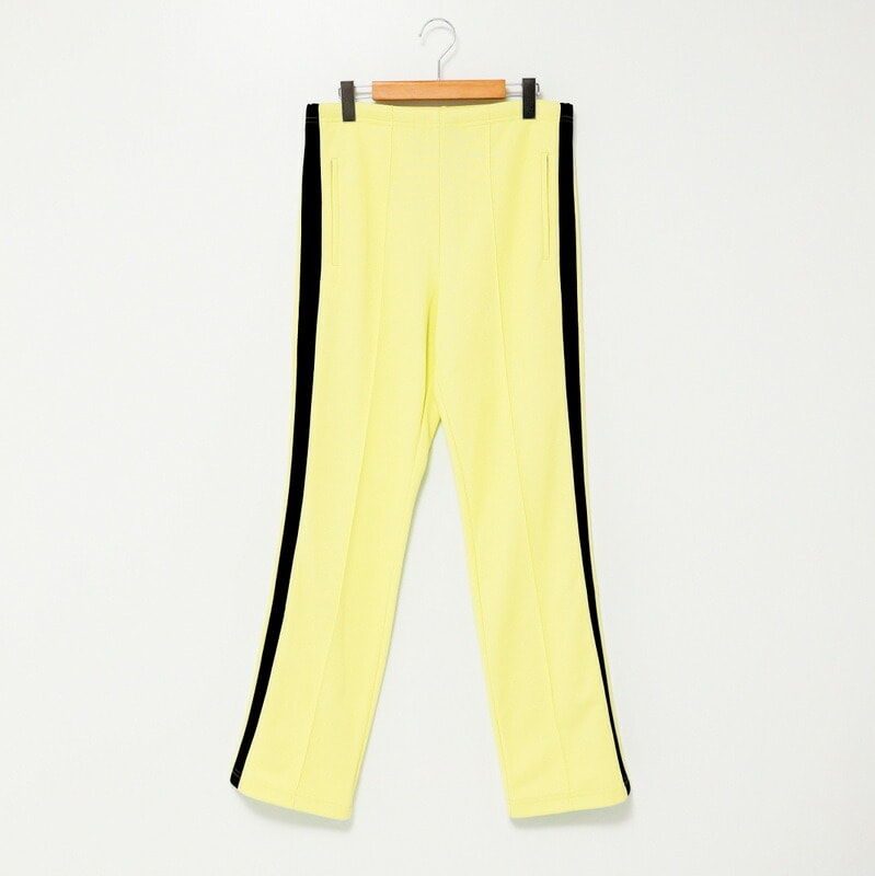 ■美品■Maison Margiela メゾン マルジェラ パンツ サイズ46(165/68A) 10 トラックパンツ イージーパンツ サイドライン イエロー イタリア製 ブランド古着【中古】20240403/GP6130