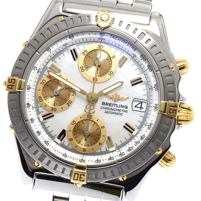 ブライトリング クロノマット ビコロ デイト B13352 メンズ 【中古】