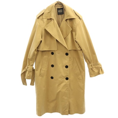 ZARA BASIC ザラベーシック トレンチコート S ベージュ
