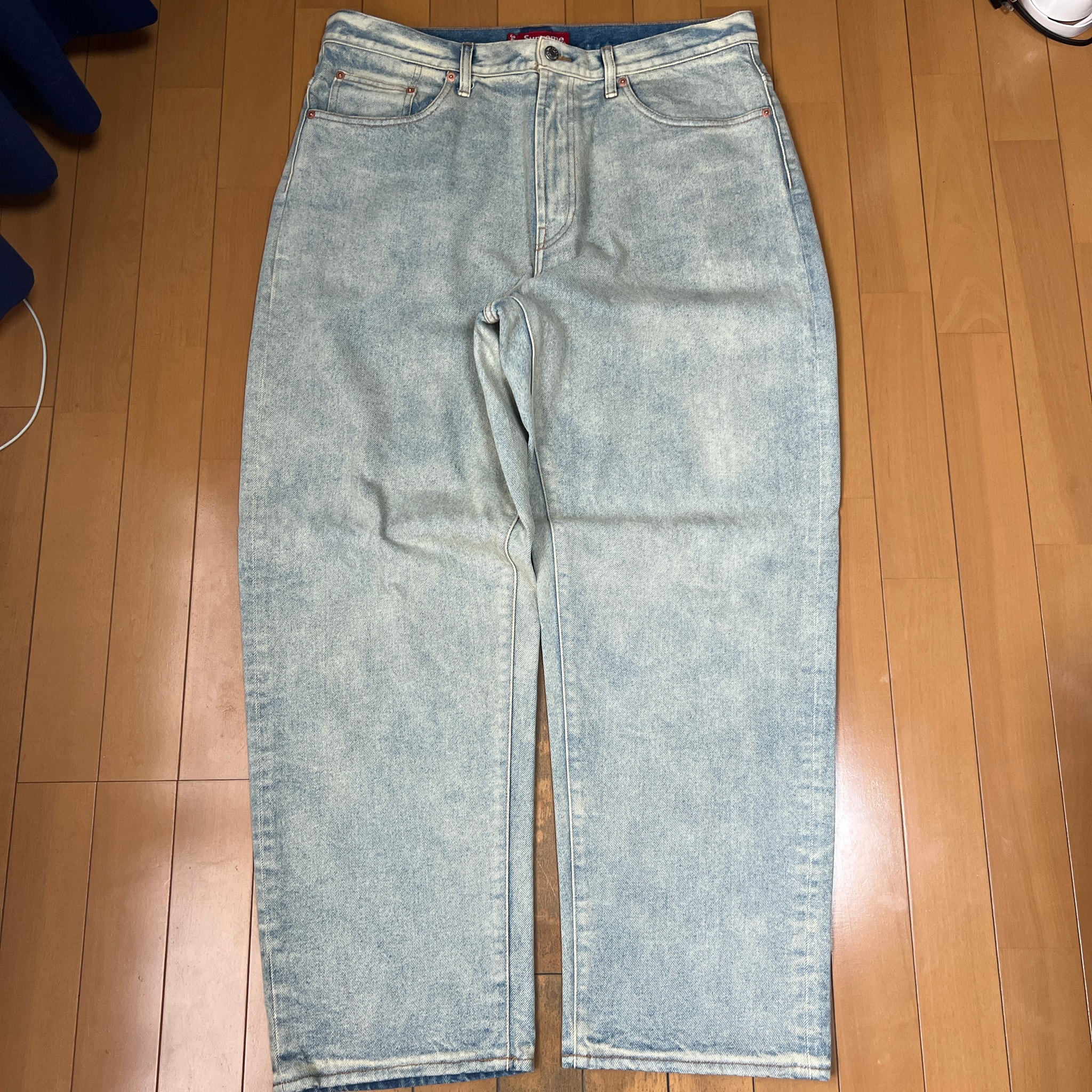 Supreme Baggy Jean "Dirty Indigo" (23SS)