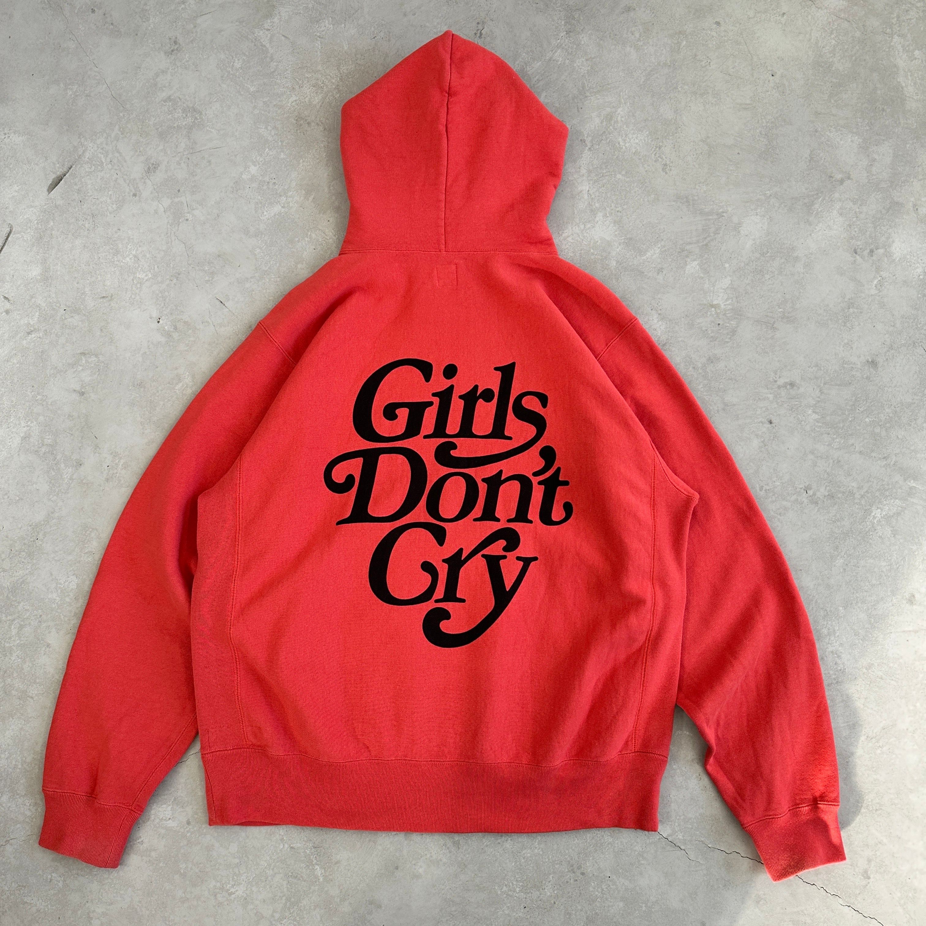 HUMAN MADE Girls Don ’t Cry hoodie "Red" / VERDY