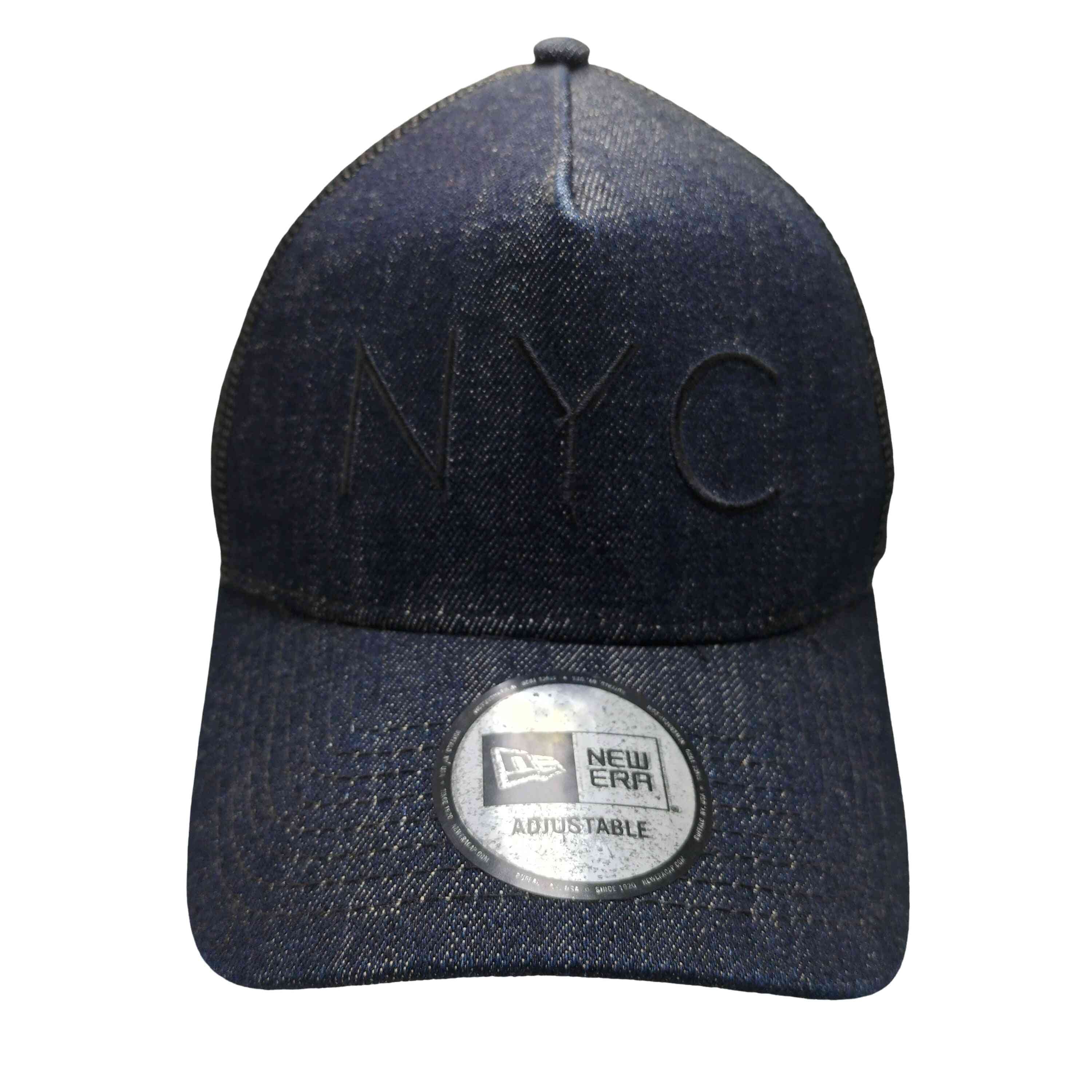NYC デニム 6パネル ベースボール デニムキャップ【1142403823257】