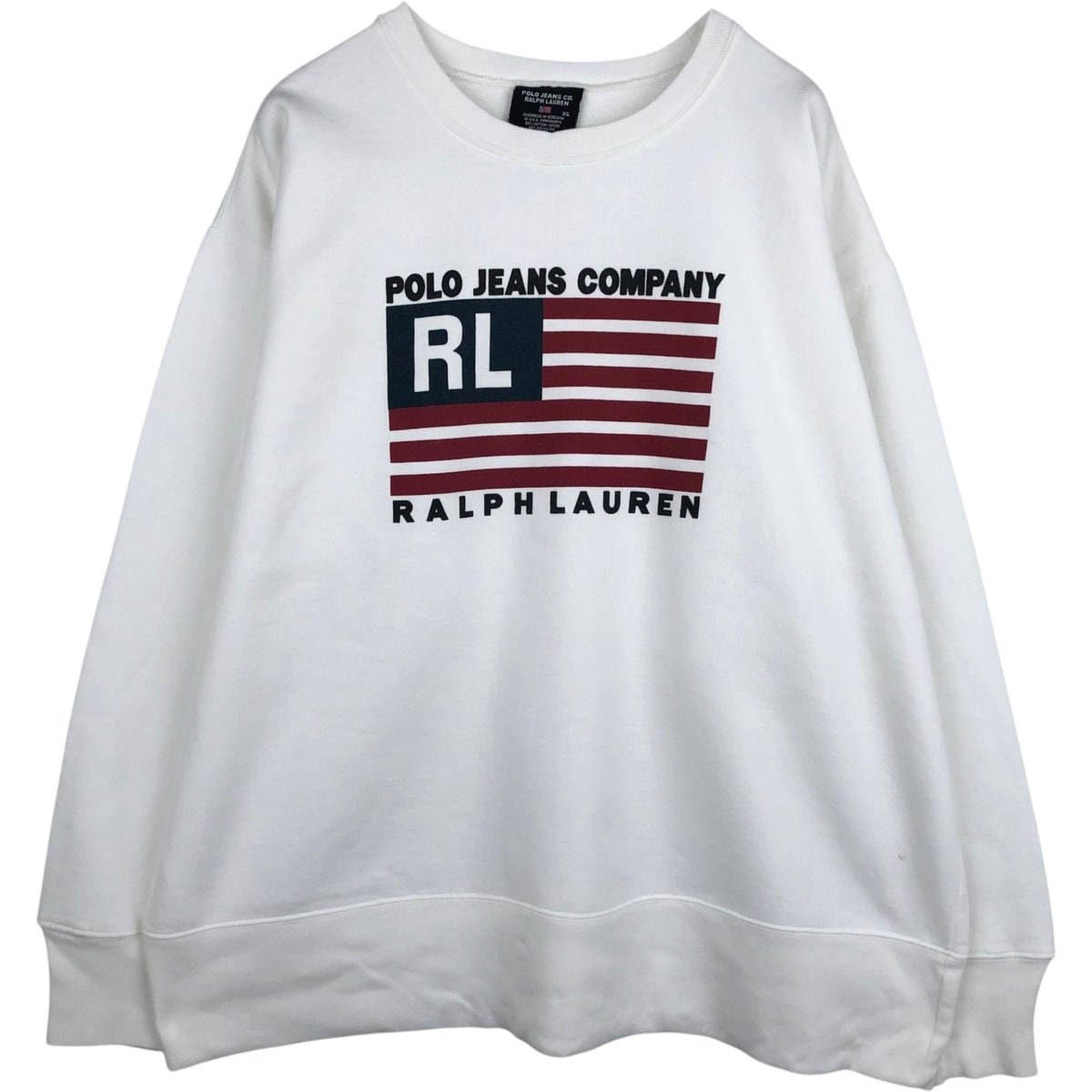 古着 ラルフローレン Ralph Lauren POLO JEANS COMPANY スウェットシャツ トレーナー メンズXL相当/eaa630058