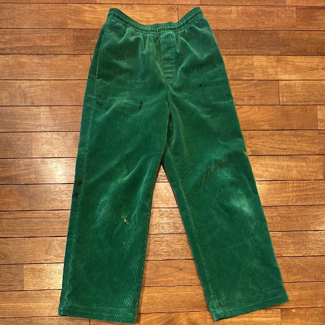 UNUSED緑コーデュロイ