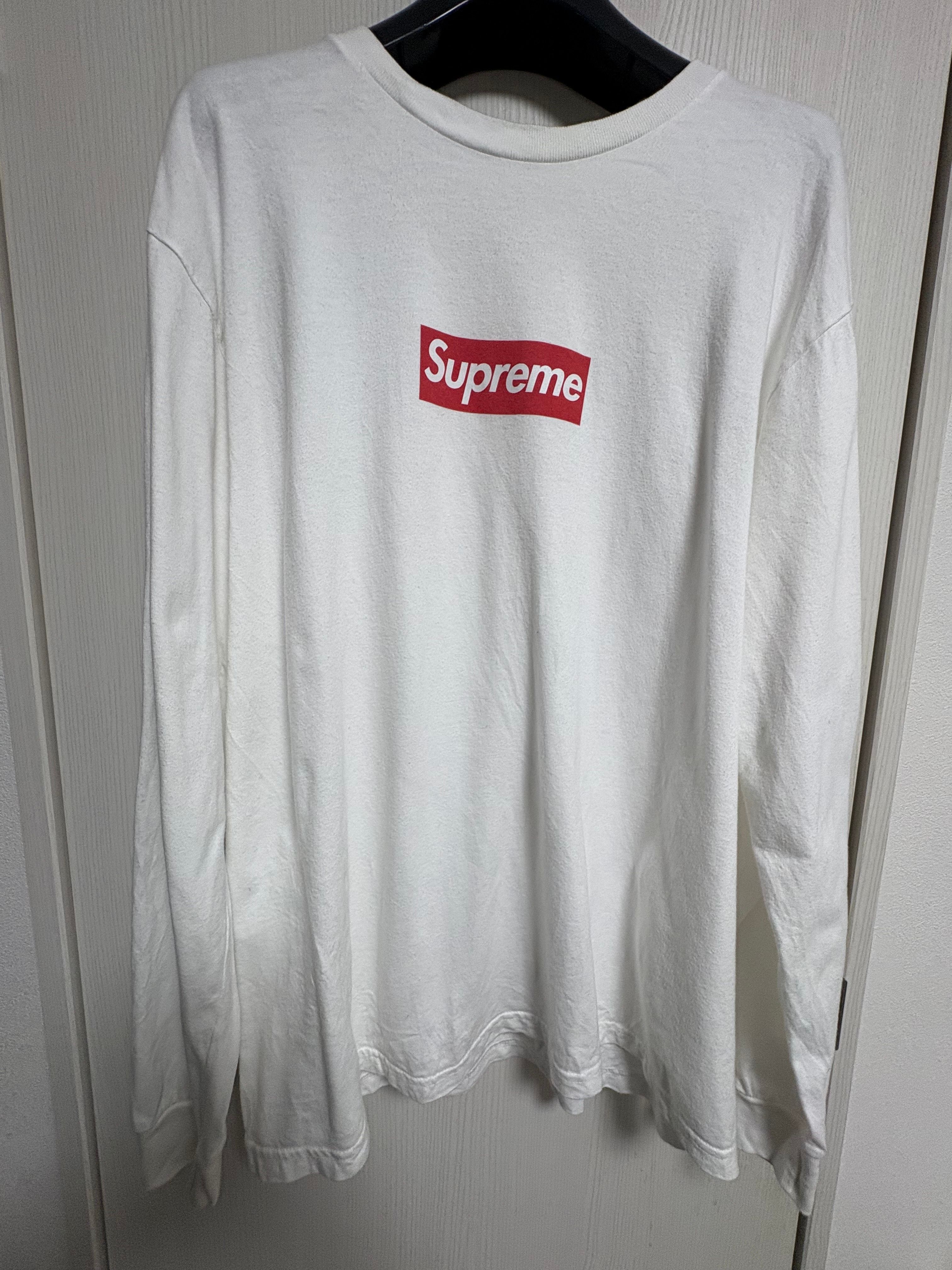 Supreme Box Logo L/S Tee "White"