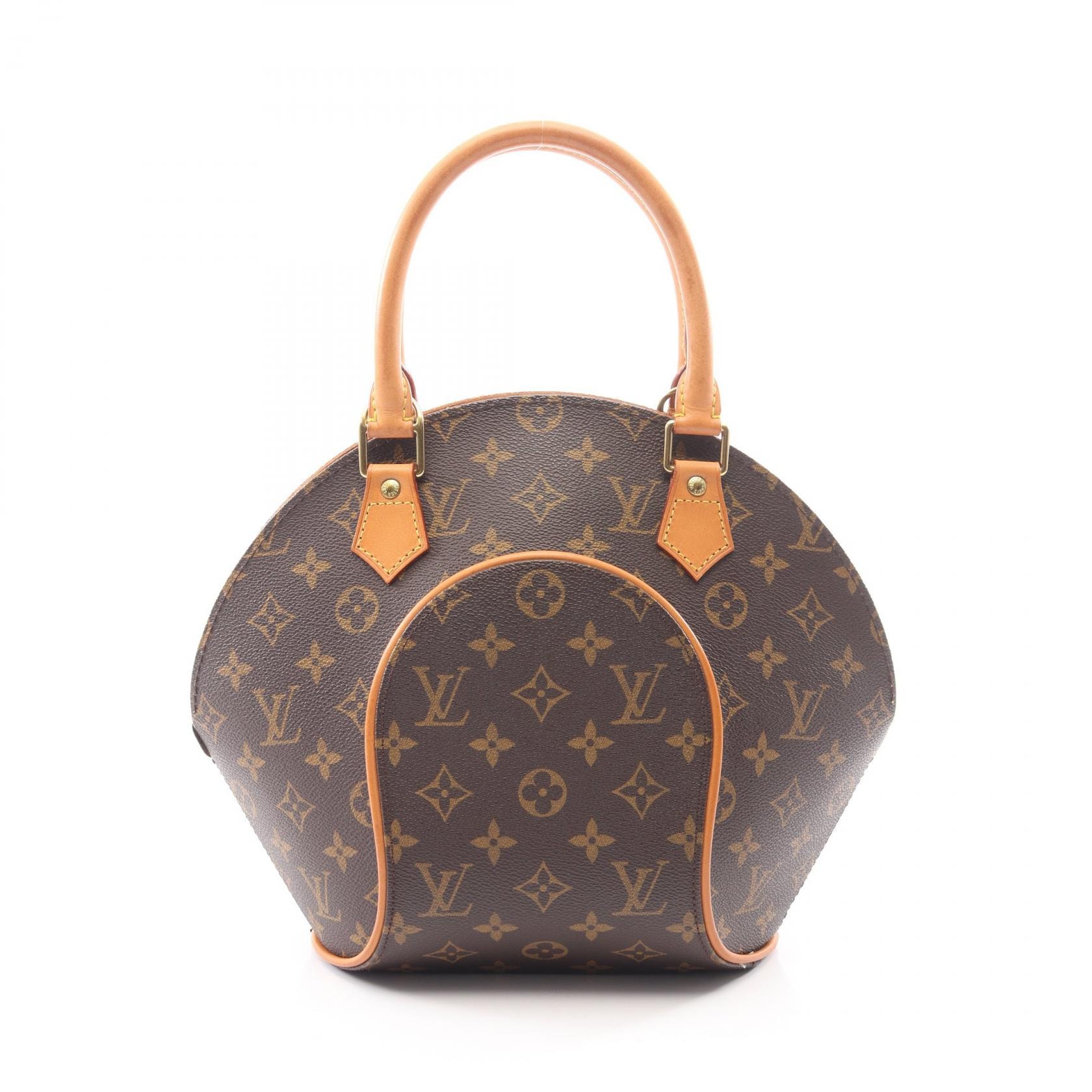 ルイ・ヴィトン LOUIS VUITTON エリプスPM ハンドバッグ バッグ PVCコーティングキャンバス レザー モノグラム レディース ブラウン系 M51127 【中古】