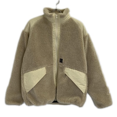 ウールリッチ WJOU0075BE アイボリー TERRA PILE FLEECE JACKET ボアフリースジャケット S