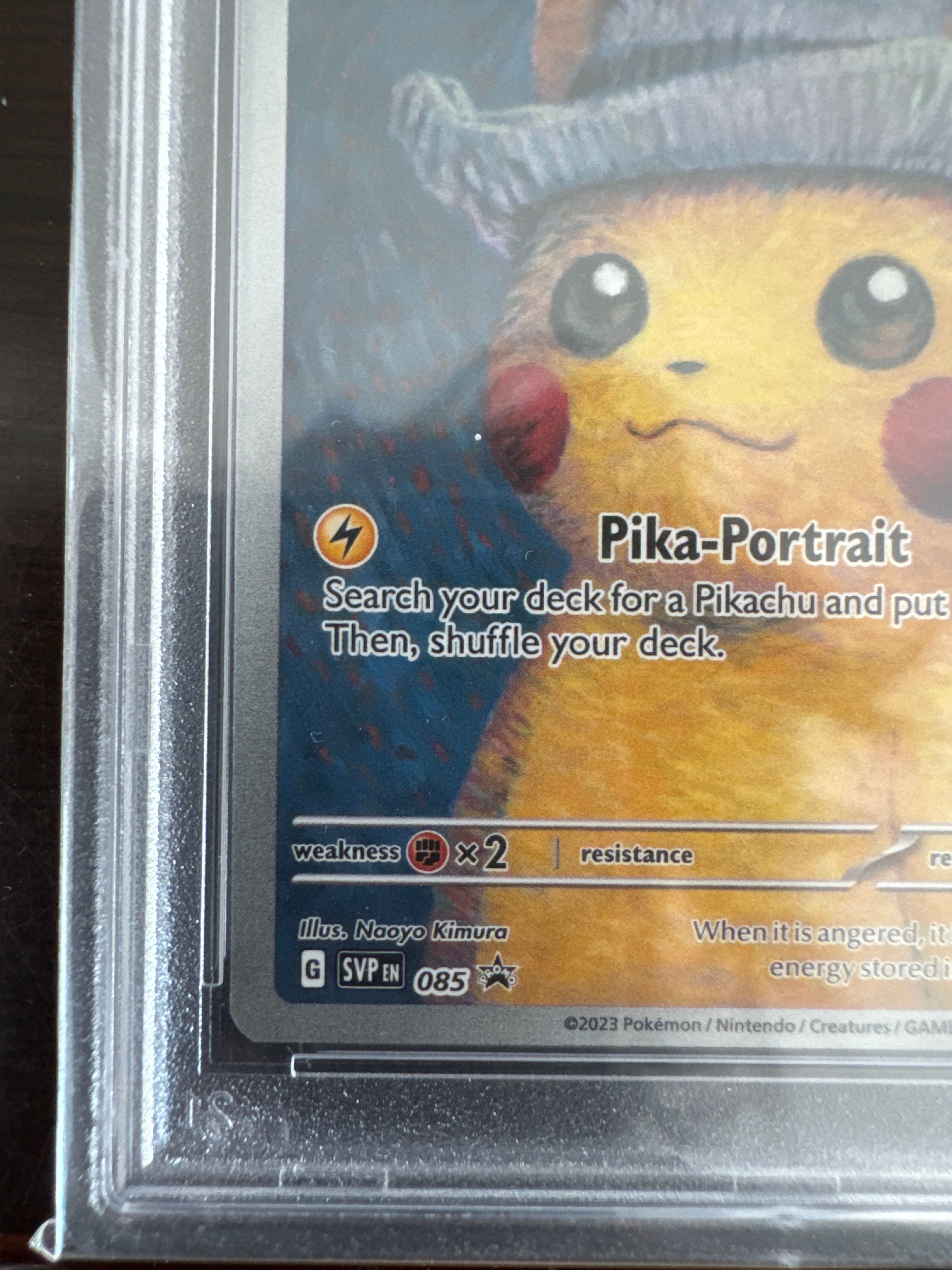 PSA 10]Pikachu with Grey Felt Hat: PROMO [SVP EN 085](SVP EN