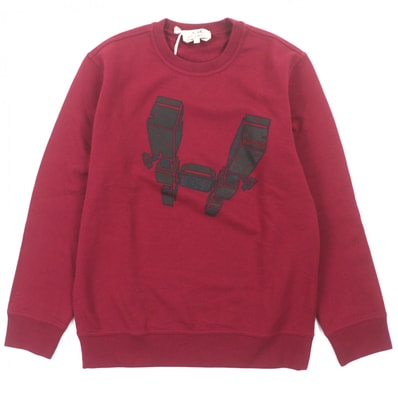 未使用品 エルメス スウェット Odyssee レッド メンズ XS