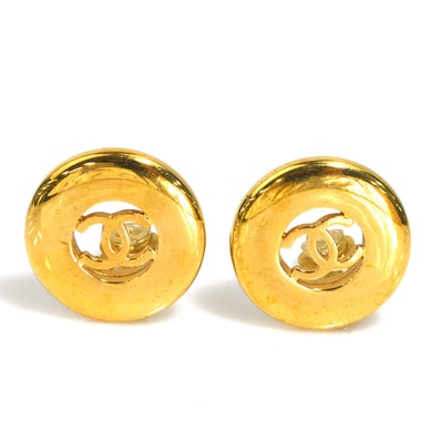 シャネル CHANEL イヤリング メタル ゴールド レディース【中古】 r11308i