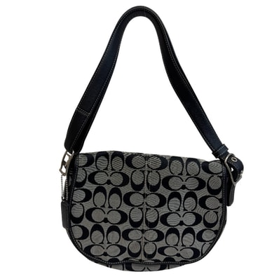 コーチ COACH ショルダーバッグ シグネチャー 斜め掛け ワンショルダー 6842 ブラック