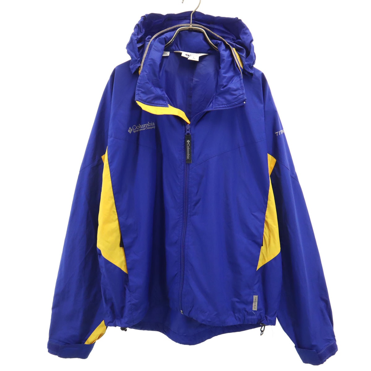 Columbia コロンビア 長袖 マウンテンパーカー L ブルー アウトドア