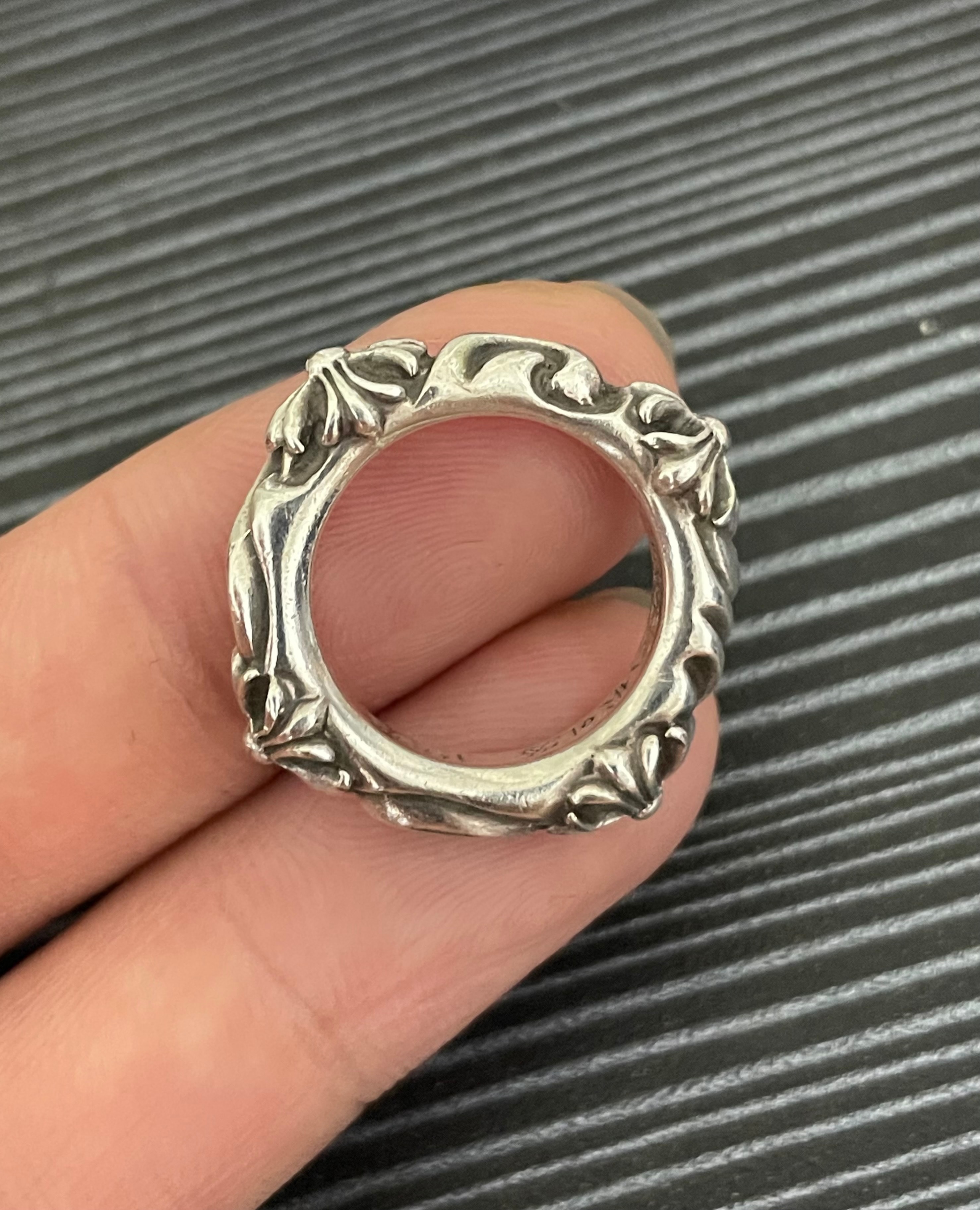 Chrome Hearts SBT Band Ring "Silver"