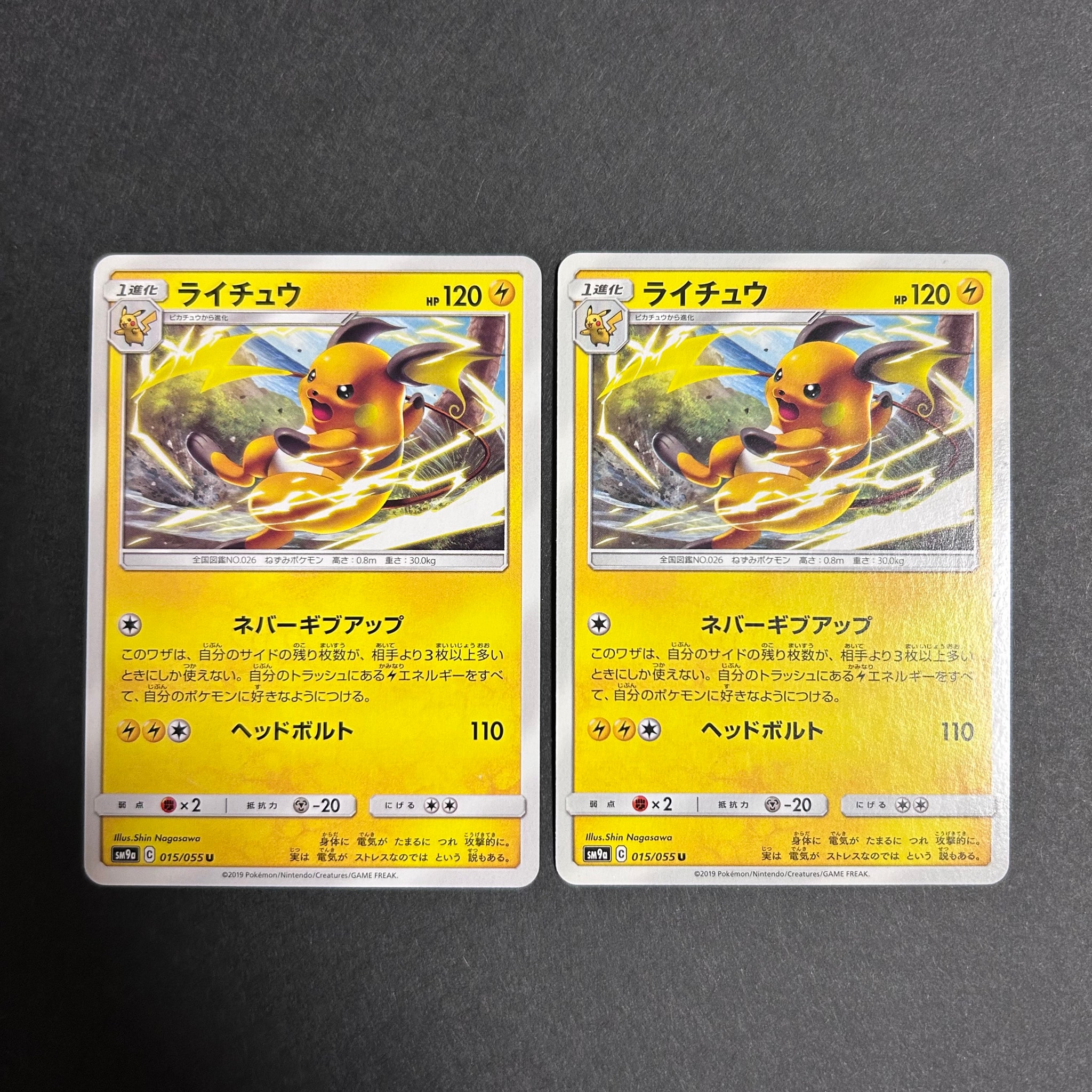 ライチュウ U [SM9a 015/055](強化拡張パック「ナイトユニゾン」)