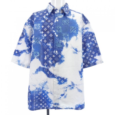 ルイヴィトン LOUIS VUITTON モノグラムバンダナショートスリーブシャツ HNS07WNW0 S/Sシャツ