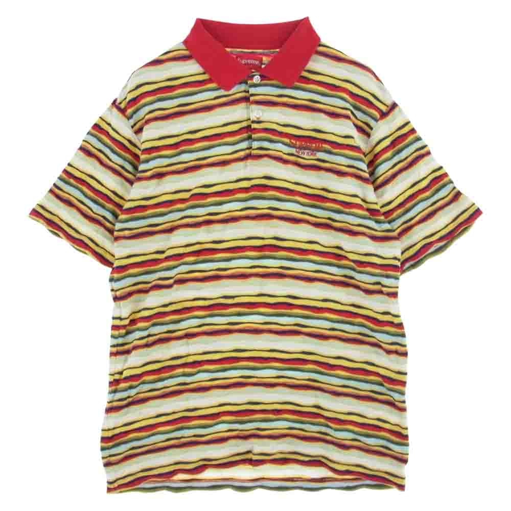 Supreme シュプリーム カットソー 19AW テクスチャー ボーダー