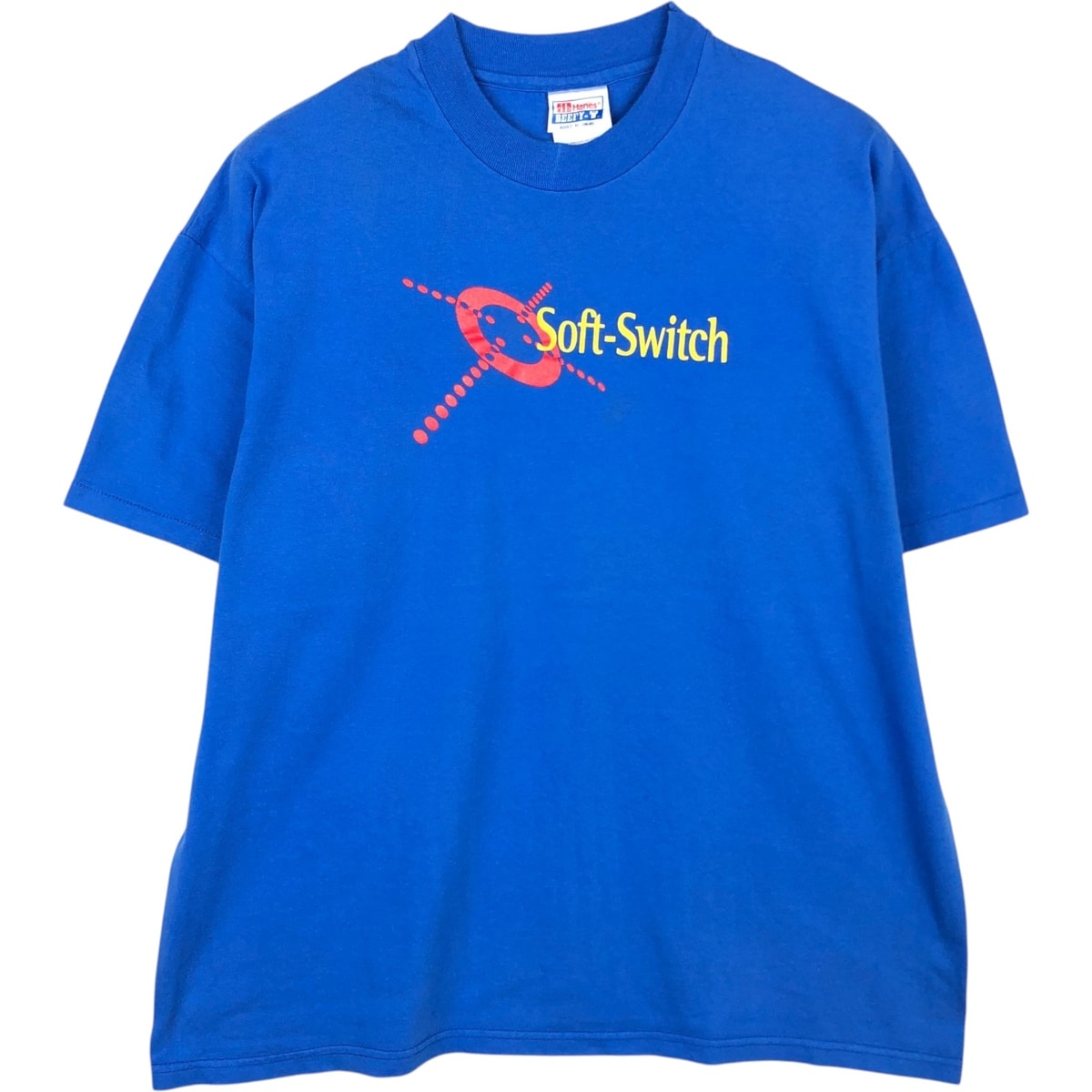 古着 90年代 ヘインズ Hanes BEEFY-T Soft-Switch アドバタイジングTシャツ メンズXL相当 ヴィンテージ/eaa623364