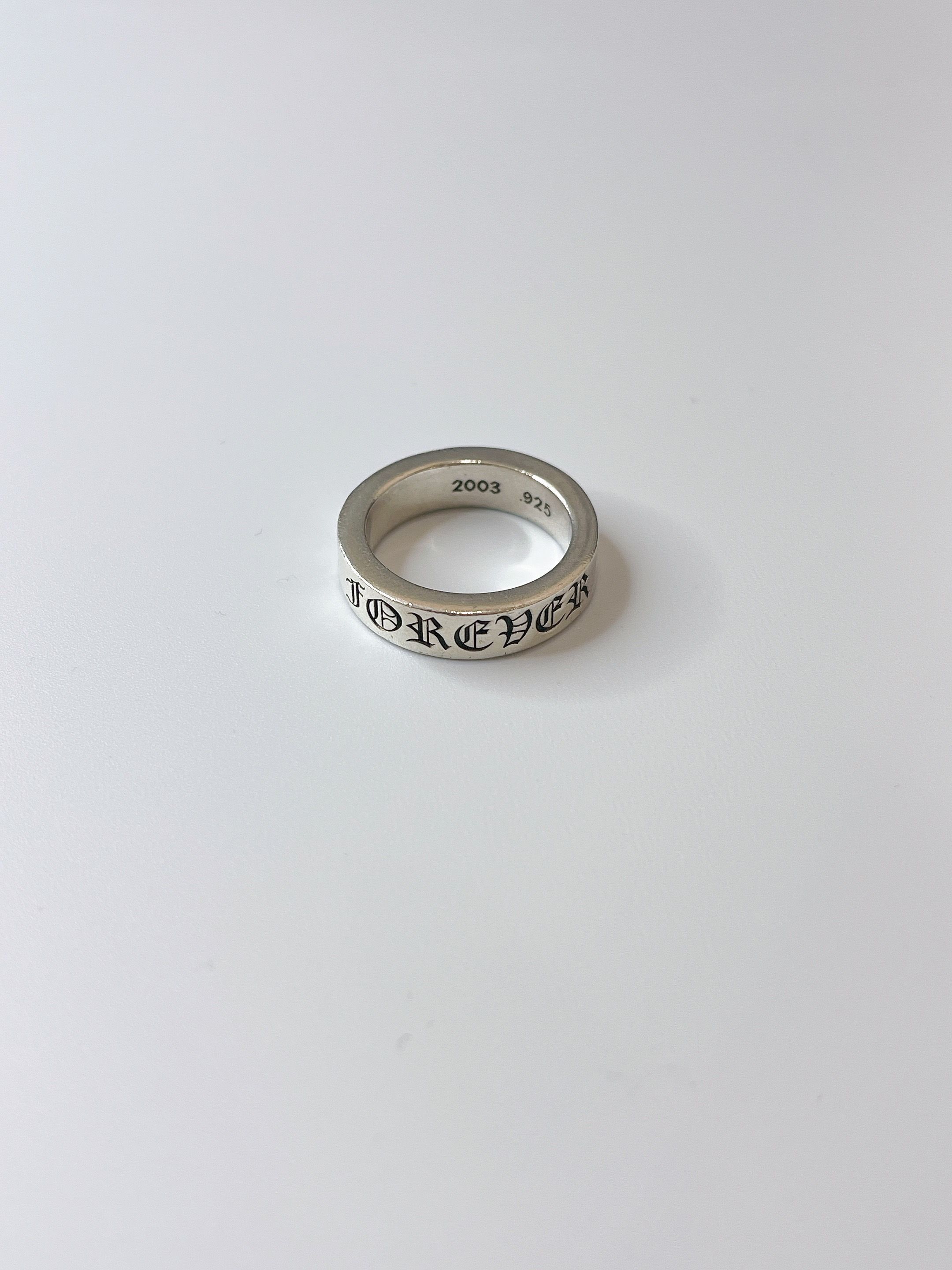 Chrome Hearts Spacer Ring 6mm CH Forever "Silver"