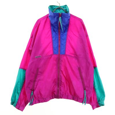 Columbia コロンビア 80s ヴィンテージ 長袖 ジャケット ピンク系
