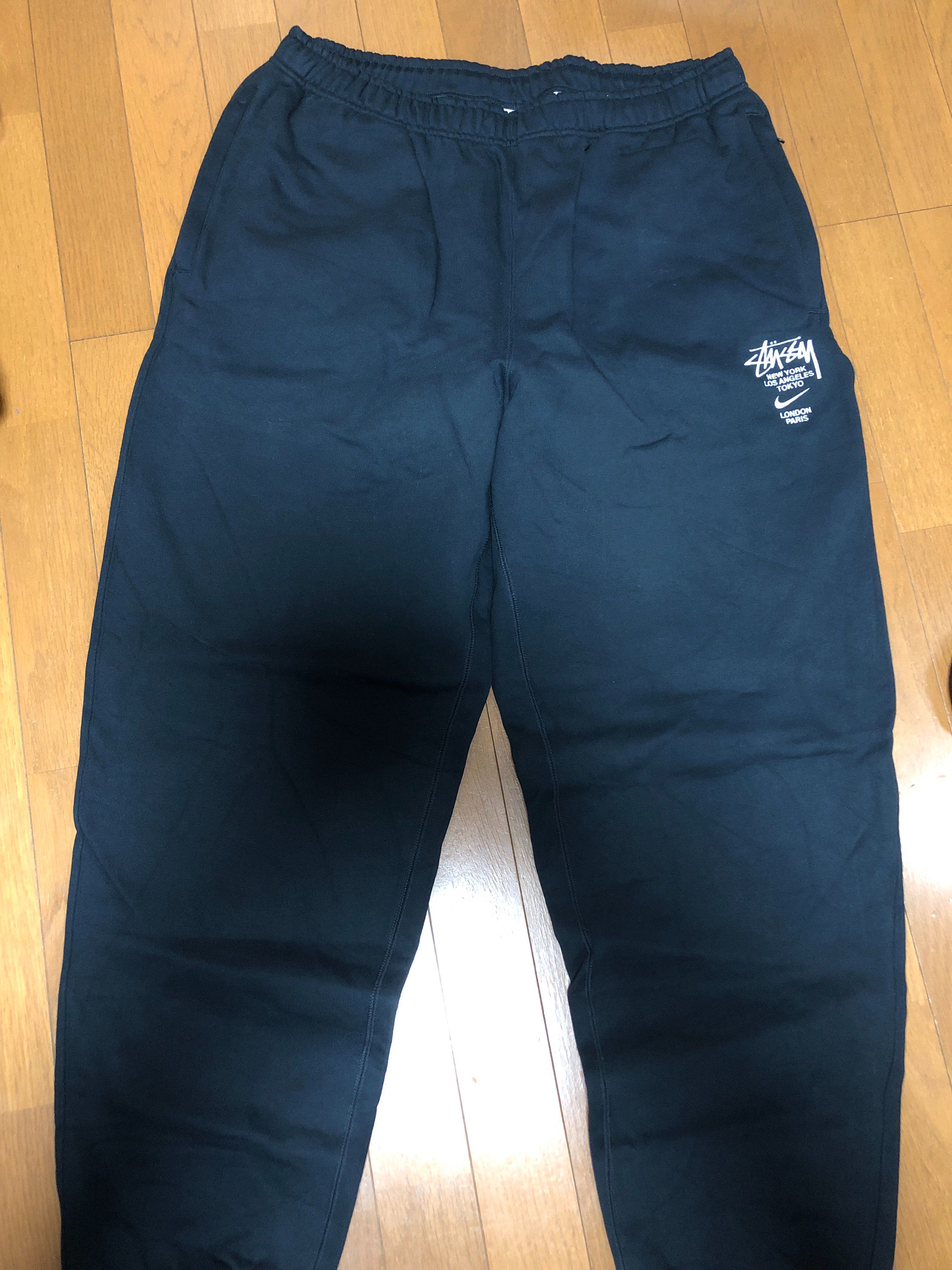 Nike x Stussy International Sweatpants (US Size) "Black" DC4227-010