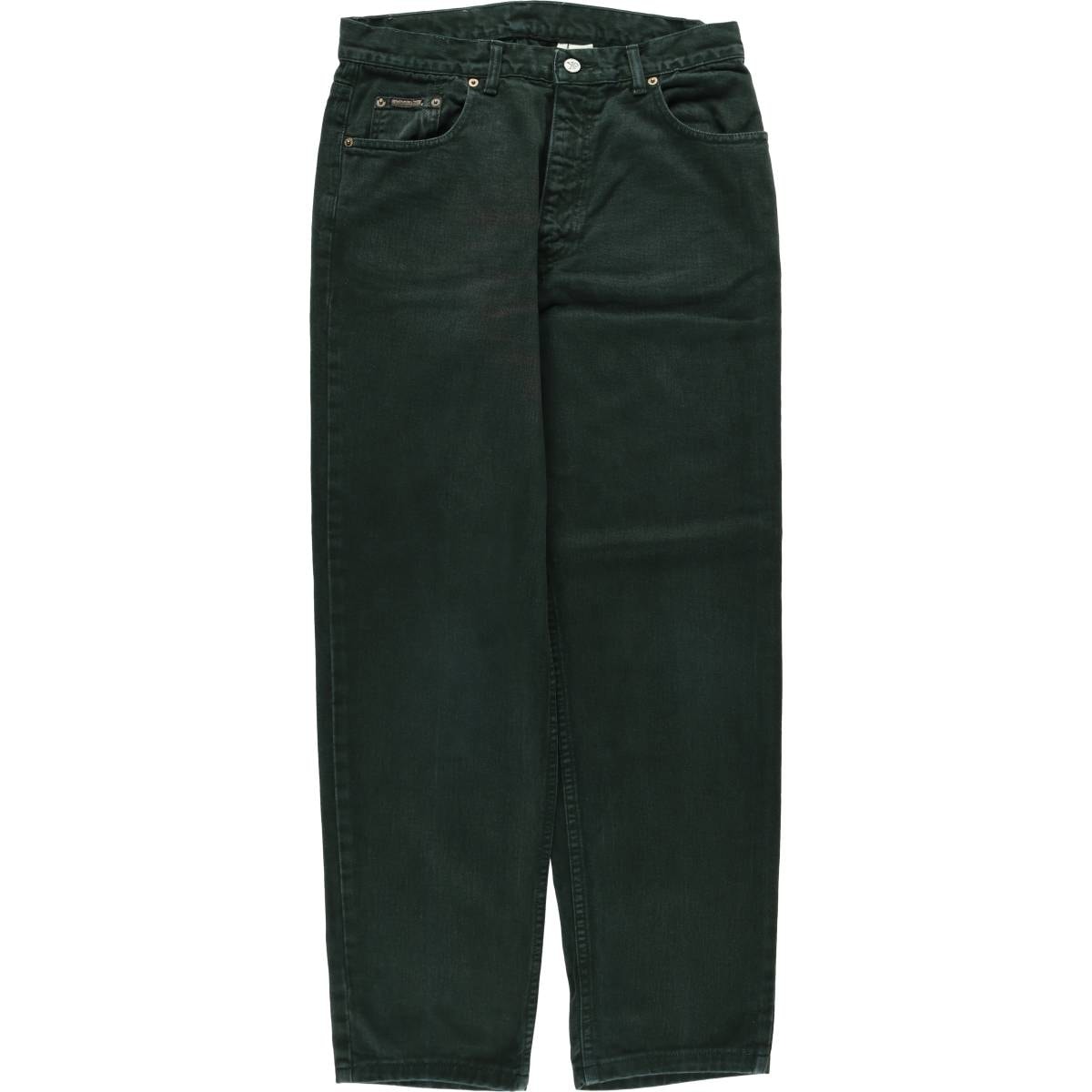 古着 カルバンクライン Calvin klein ブラックデニム テーパードデニムパンツ USA製 メンズw33相当/eaa654645