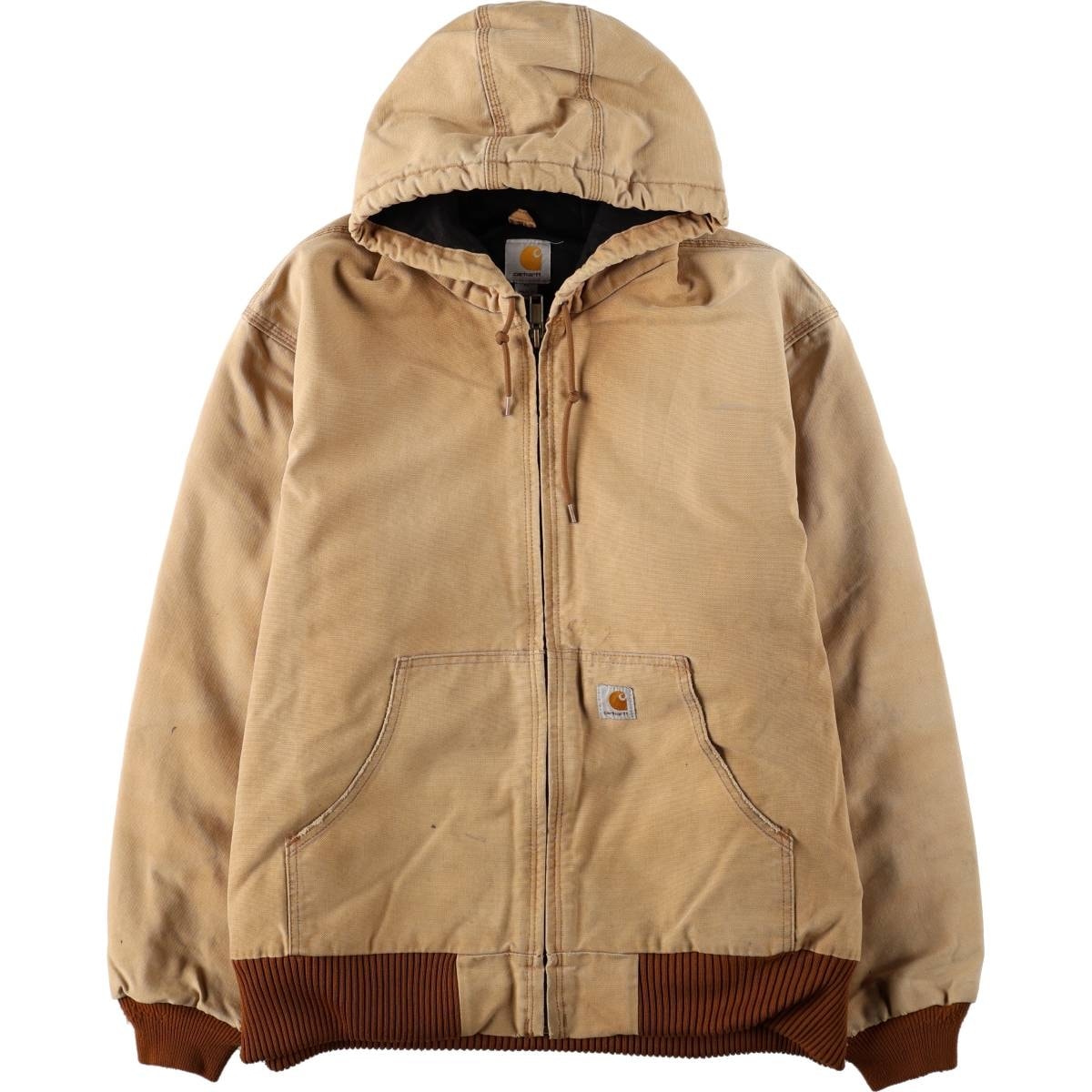 古着 カーハート Carhartt アクティブジャケット ダックフルジップパーカー メンズXL相当/eaa673794