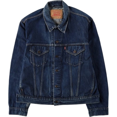 古着 00年代 リーバイス Levi's 70550-0401 ユーロモデル デニムジャケット Gジャン メンズXL相当/eaa670752