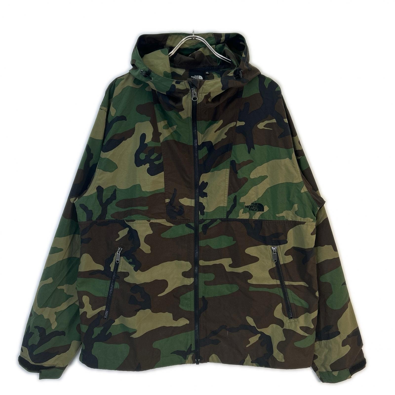 ノースフェイス NP71535 カモフラ ノベルティ コンパクトジャケット