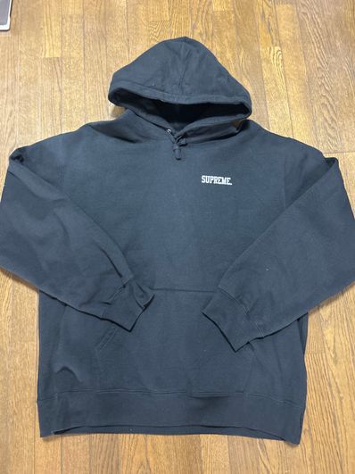 Supreme Ralph Steadman Skull Hooded Sweatshirt "Black"