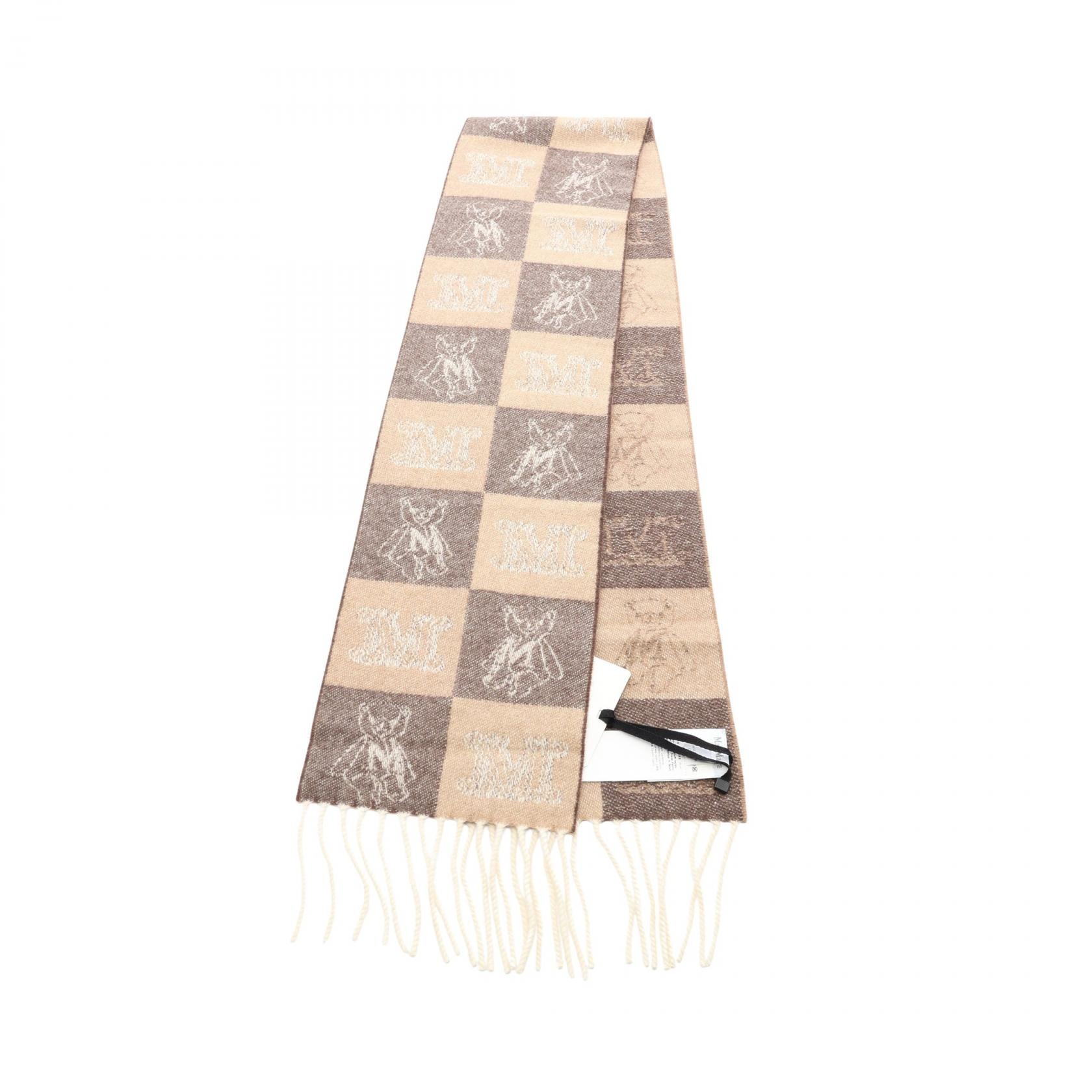 マックスマーラ MAX MARA ZIGOTE ズィゴーテ マフラー 衣料品 カシミヤ レディース ベージュ系 / ブラウン系 2624546361600001 【新品】
