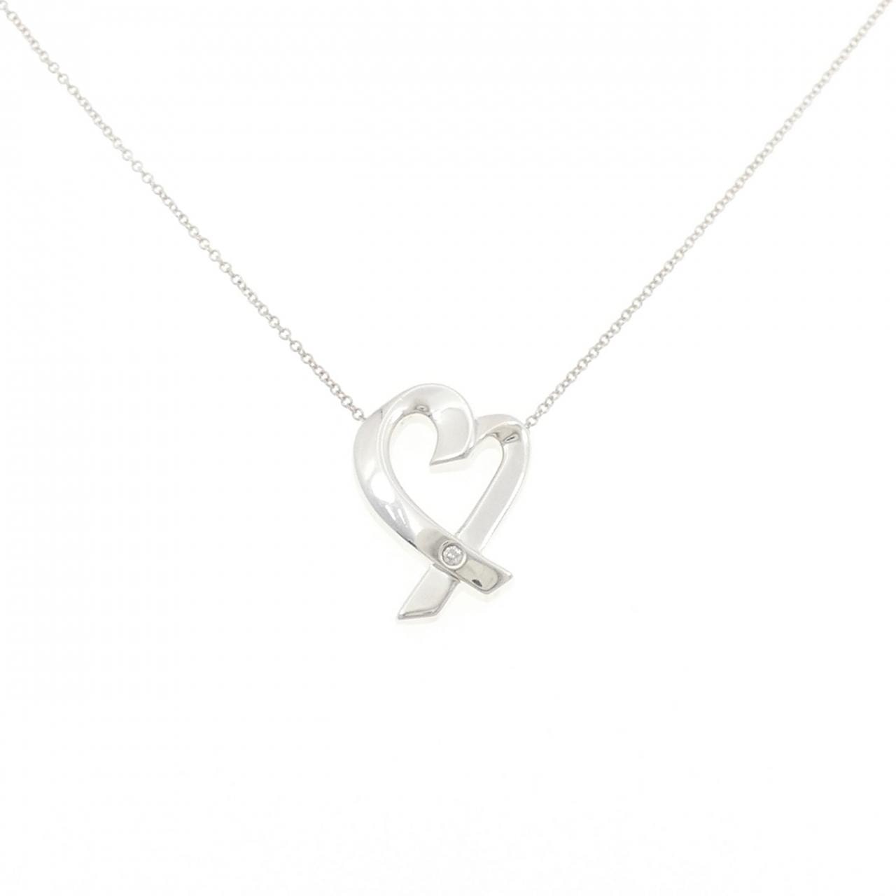 ティファニー ラビングハート ネックレス