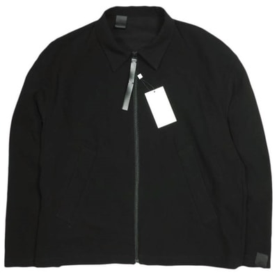 新品 N.HOOLYWOOD COMPILE LINE エヌハリウッド ミスターハリウッド コンパイルライン 25SS 日本製 ダブルクロス ドリズラージャケット 2251-BL01-095 peg 40 BLACK 定価59,400円 ブルゾン アウター