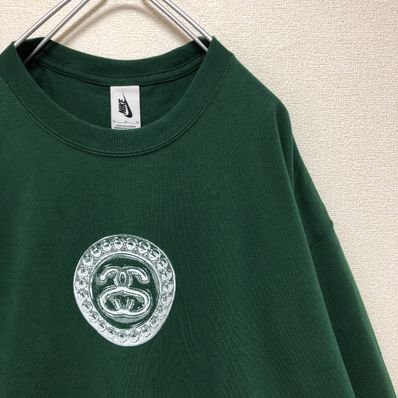 Nike x Stussy SS Link L/S T-Shirt "Green"